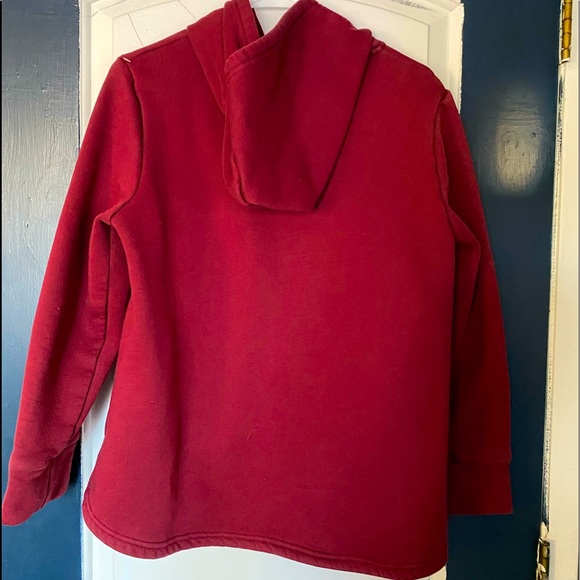 Sugar poison - red half zip up - size medium - Picture 2 of 2